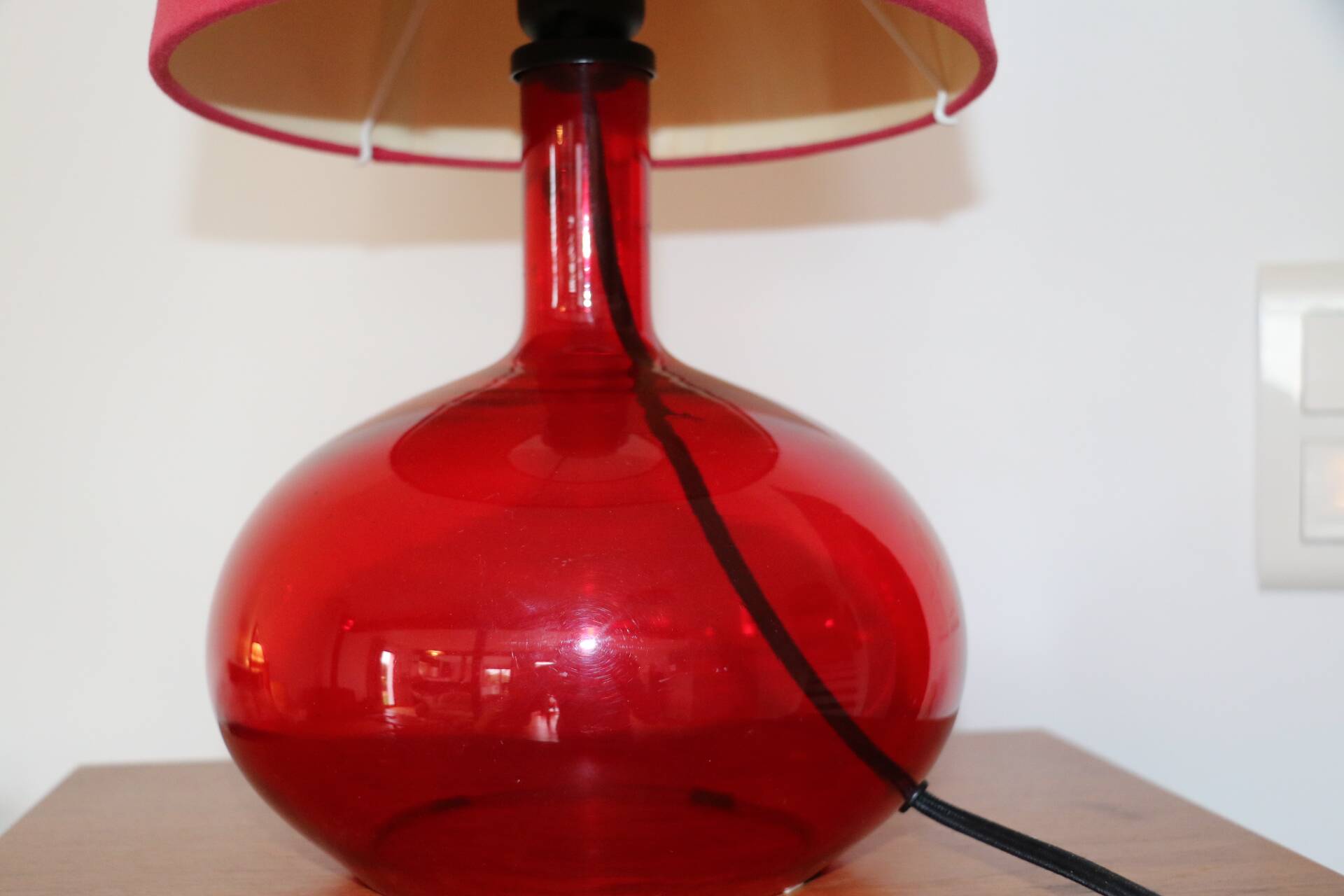 Anne Nilsson glass lamp