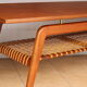 Mid century teak coffee table by Aase Dreieri, Norway 1950