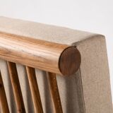 Pair of low chairs called La cachette selected by Charlotte Perriand