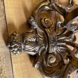 Pair of LXV style gilt bronze wall lights