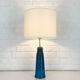 Vintage Scandinavian ceramic table lamp, Nils Kähler for HAK, Denmark, 1960