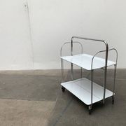 Vintage Folding Service Trolley by Raquer, 1970s