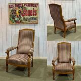 Voltaire III armchair, late 19th century, in cherry wood