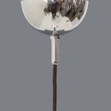 Chrome metal suspension, methacrylate and white glass, 1960s