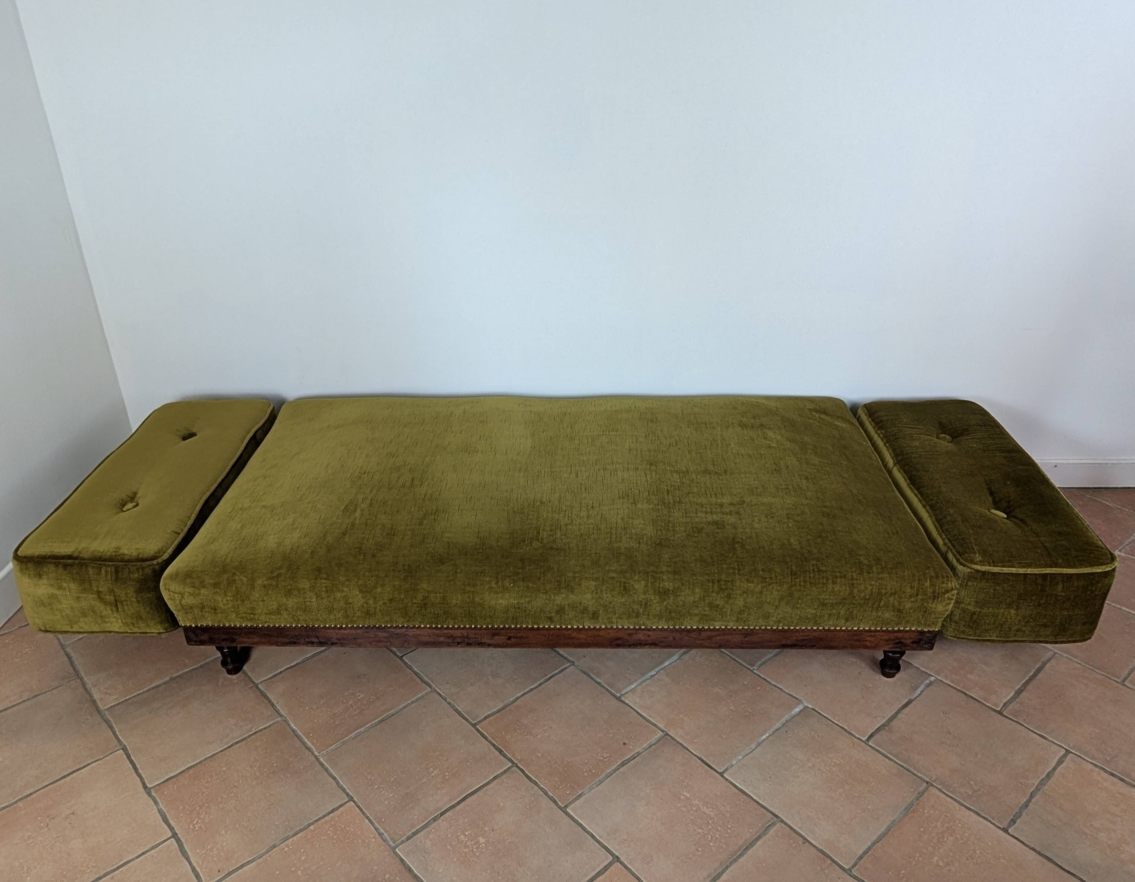 Canapé Day Bed velours