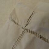 Pillowcase in linen monogrammed IG