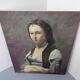 Fred Neumann After Jean Baptiste Camille Corot, The Woman with the Pearl, 1980s, Oil on Canvas