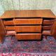 Mid century retro vintage teak small sideboard by William Lawrence 1960