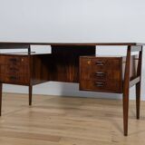 Bureau Mid-Century en Palissandre par Gunnar Nielsen Tibergaard pour Tibergaard, 1960s