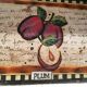 Wooden top "Plum" for decoration