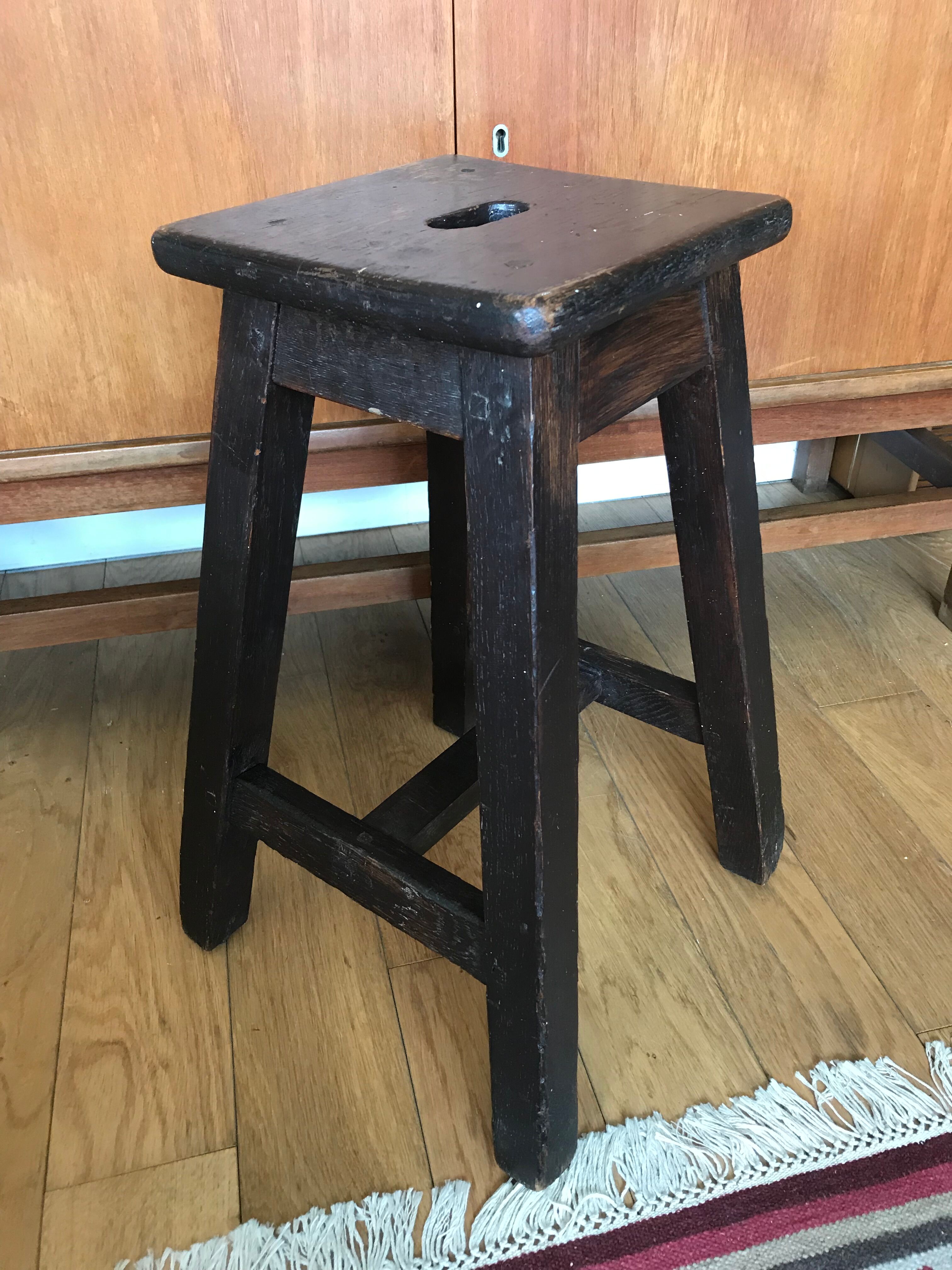 Wooden stool