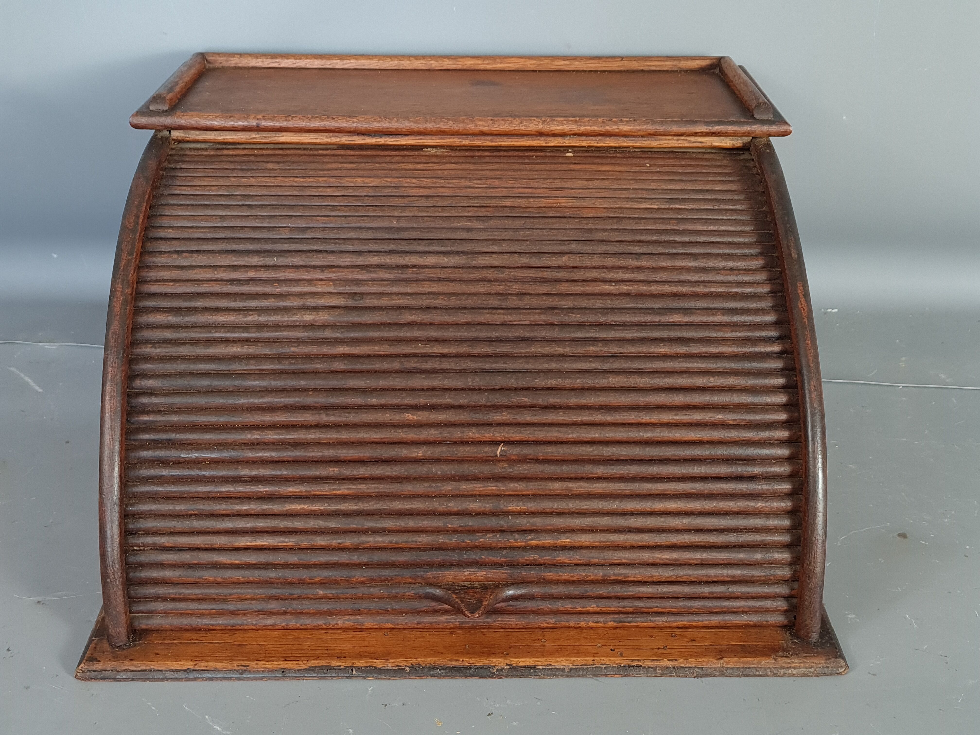 Curtain box for mail or documents to be placed on desk around 1920-1930 sb
