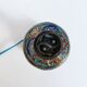 Cloisonné enamel lamp foot