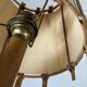 Vintage rattan lamp from the 60s