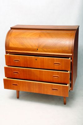 Mid-century teak Secretary, Denmark, 1960s