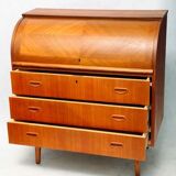 Mid-century teak Secretary, Denmark, 1960s