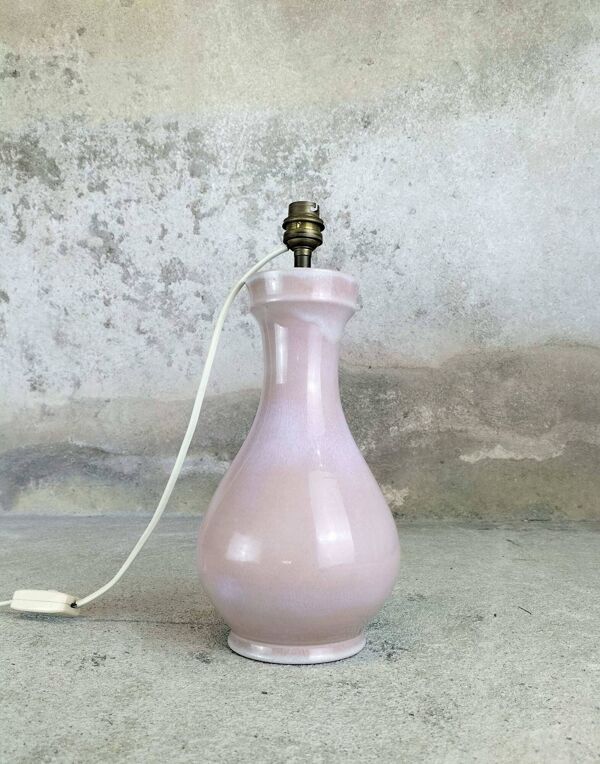 Lampe vintage en céramique de Guy Roland Marcy