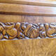 Buffet period end Art Nouveau École de Nancy in walnut by Gauthier Poinsignon (unsigned)