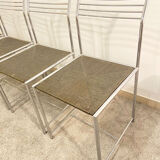 Set of 4 chairs fly line