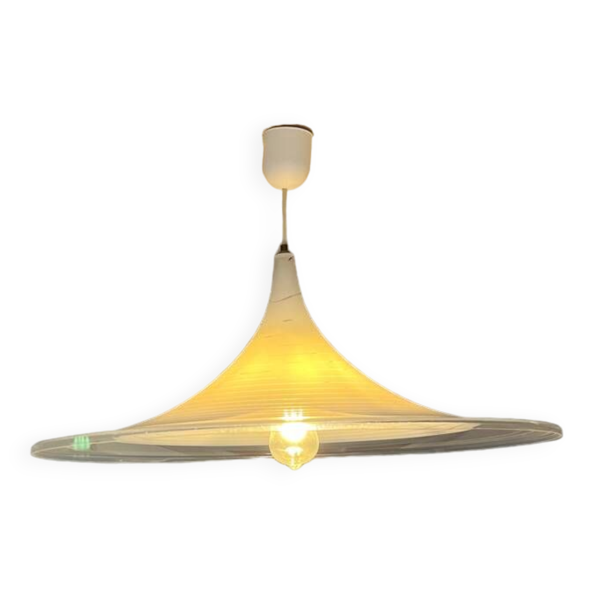 Suspension trompette vintage