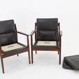1960s Pair of Arne Vodder 431 Armchairs by Sibast Mobler, Denmark