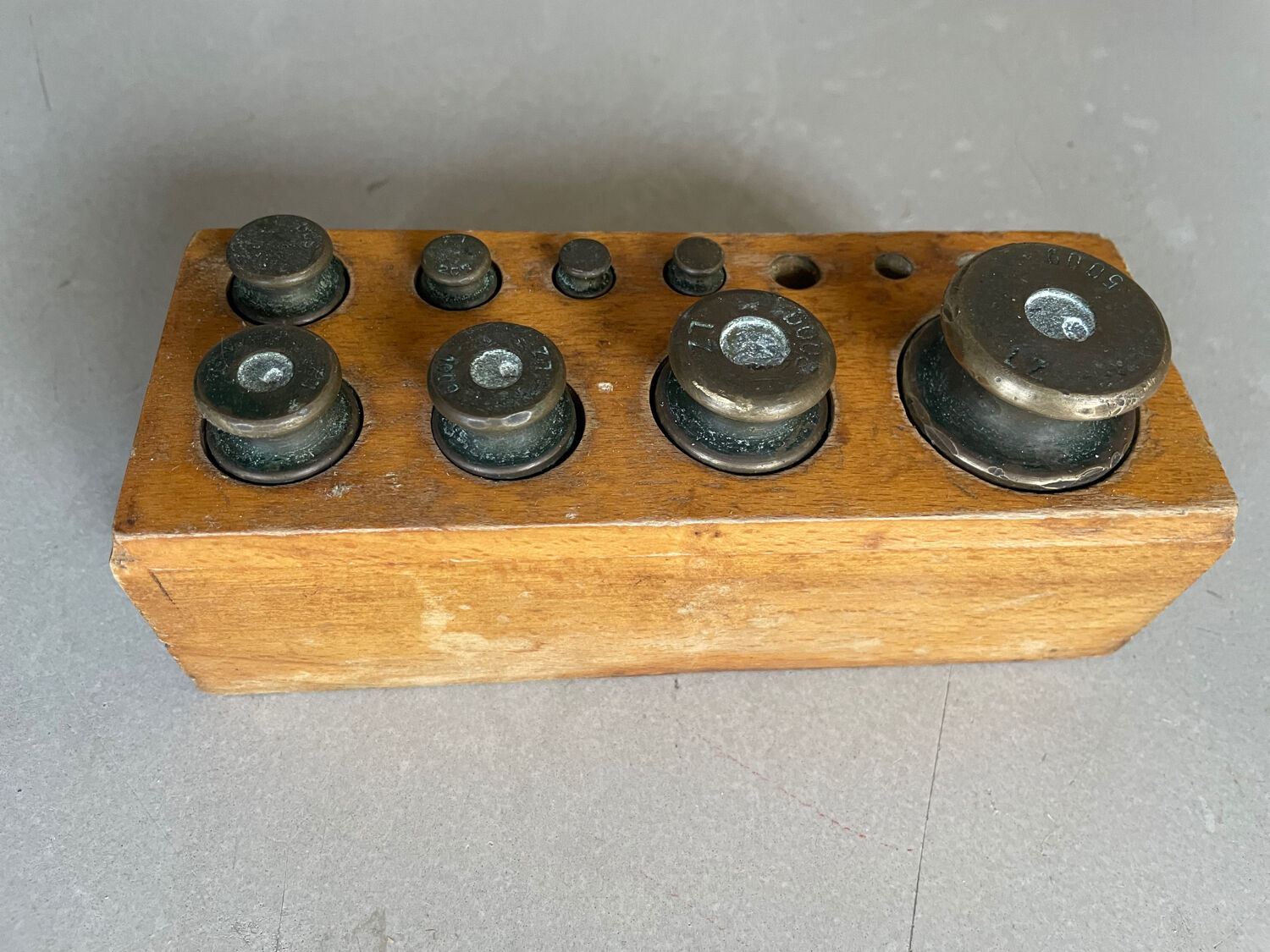 Lot of old balance weights
