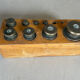 Lot of old balance weights