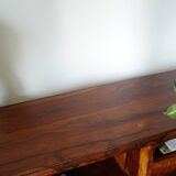 Antique solid walnut gadin desk