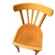 Set of six bistro chairs