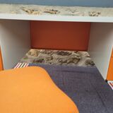 1980s desk and chair set