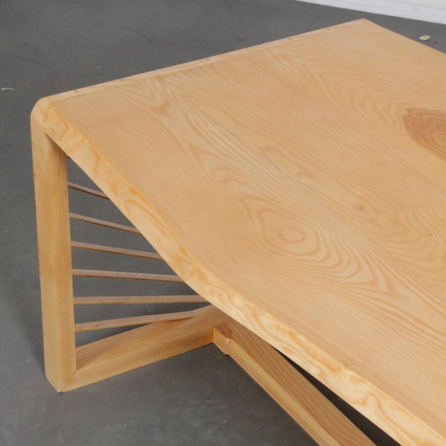 Wooden coffee table from the 2000s