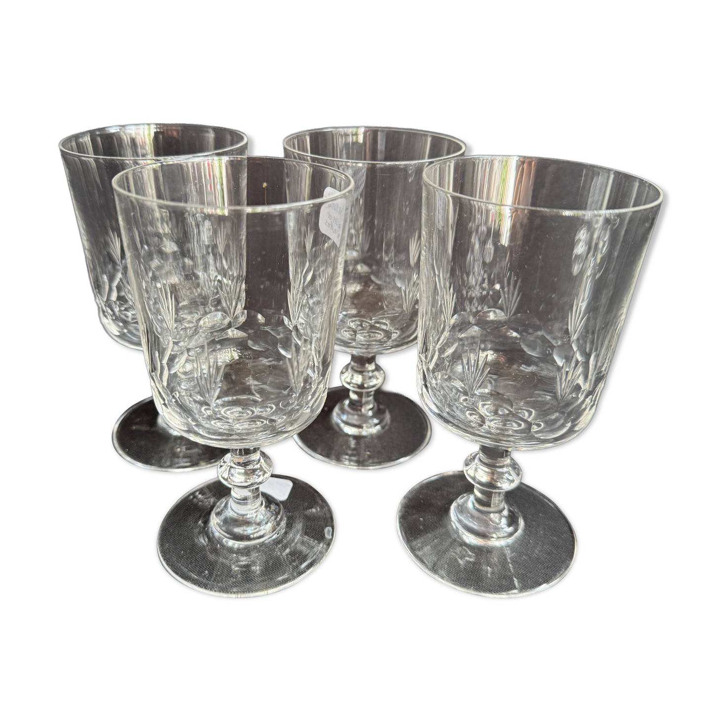 4 verres à vin Baccarat