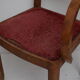 Fauteuil bridge rouge