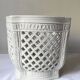 Openwork planter in Italian earthenware