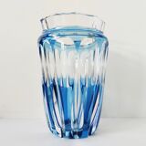 Val Saint Lambert crystal vase