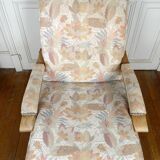 Pair of Important Adjustable Armchairs, French Design, Circa 1950