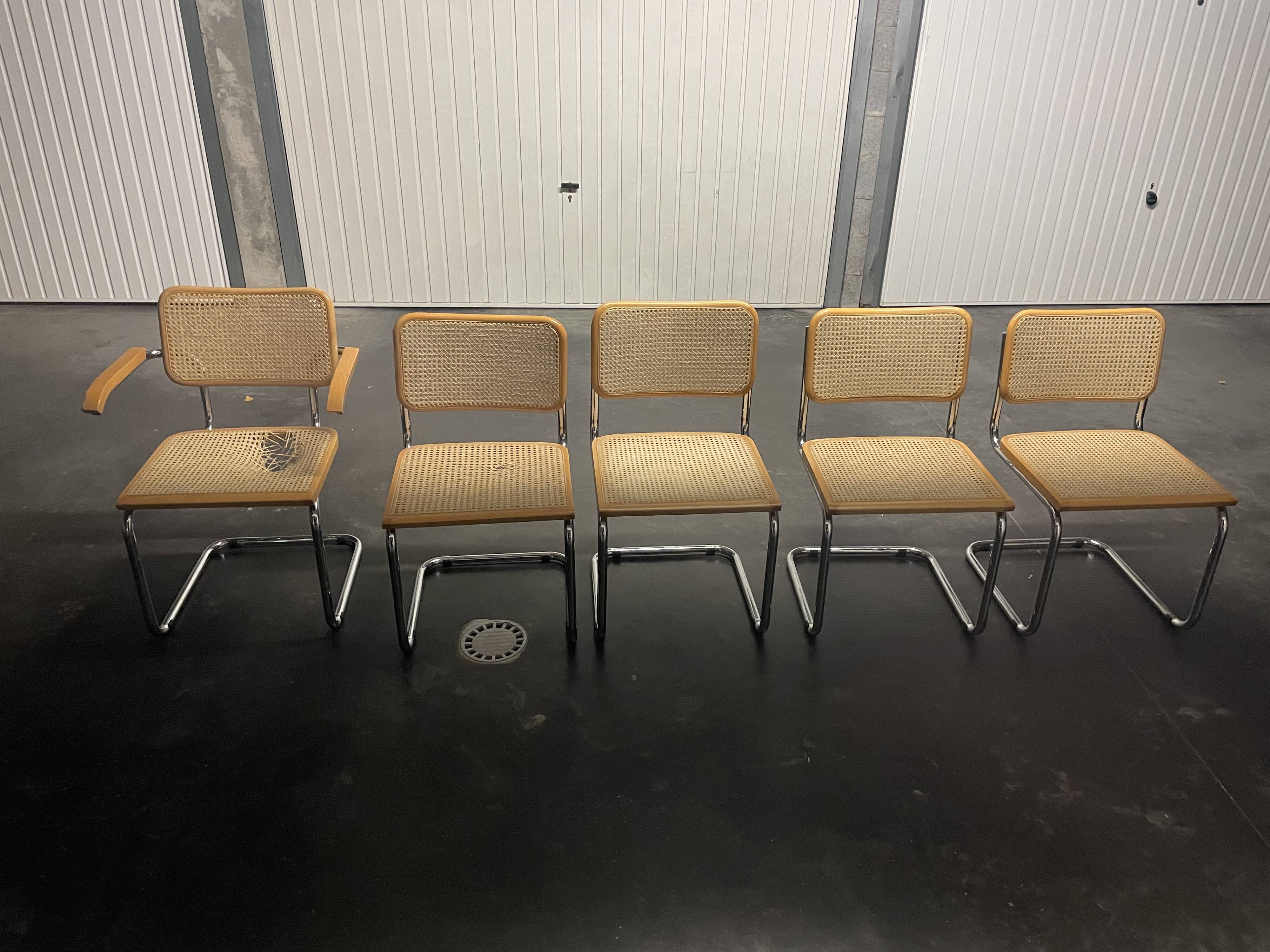 Cesca Breuer chairs