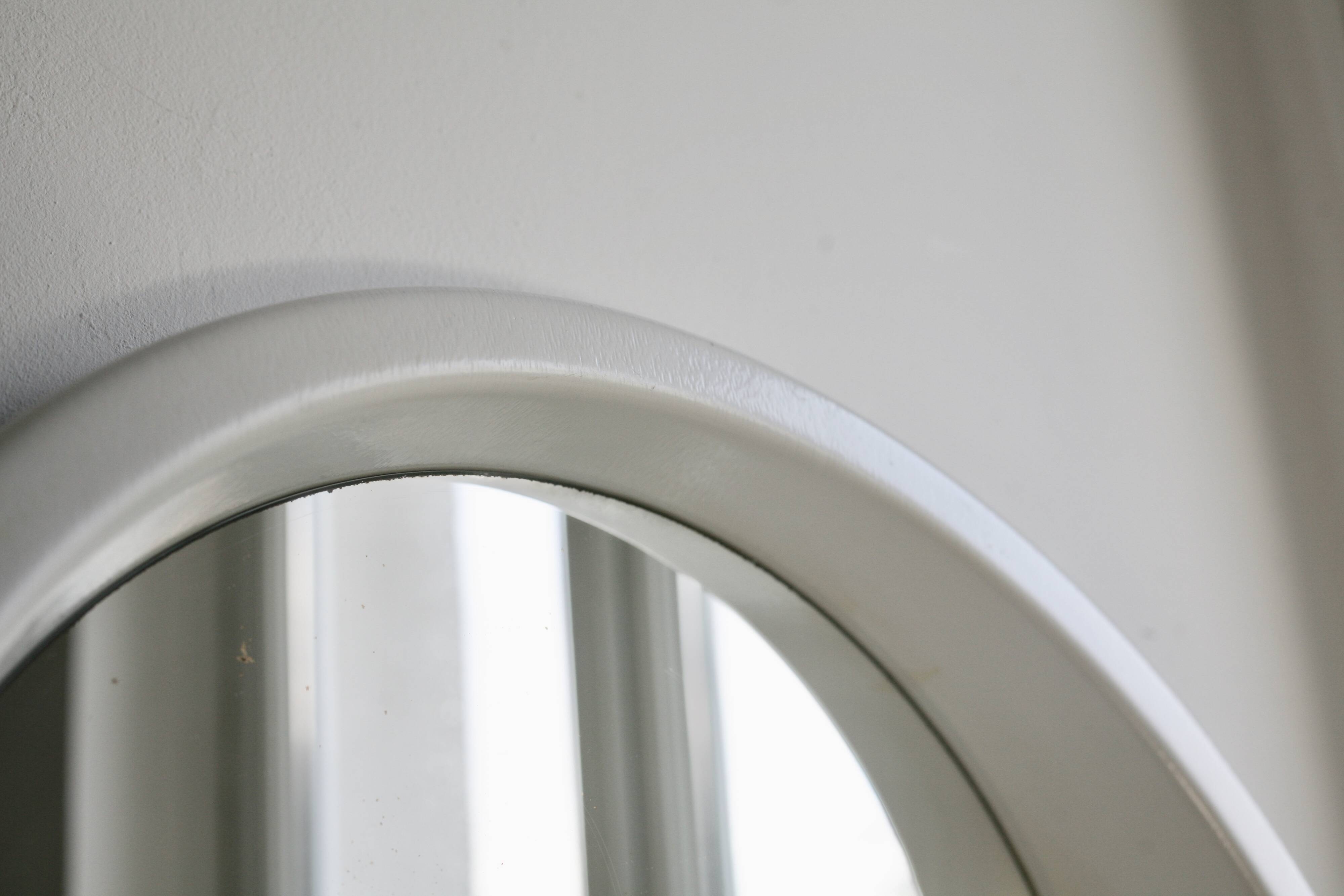 "Space age" mirror, resin, 70s