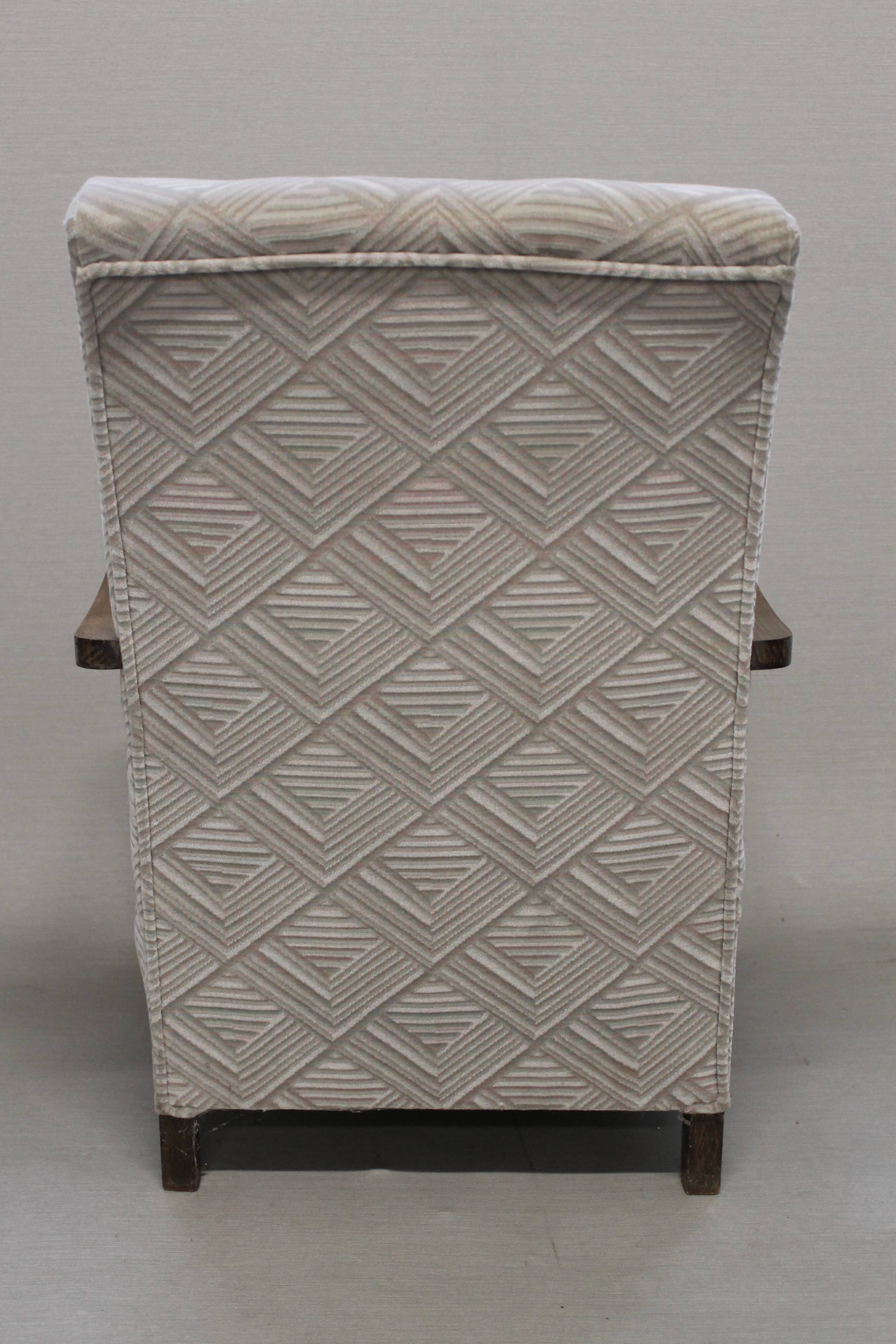 Paire de fauteuils Art deco