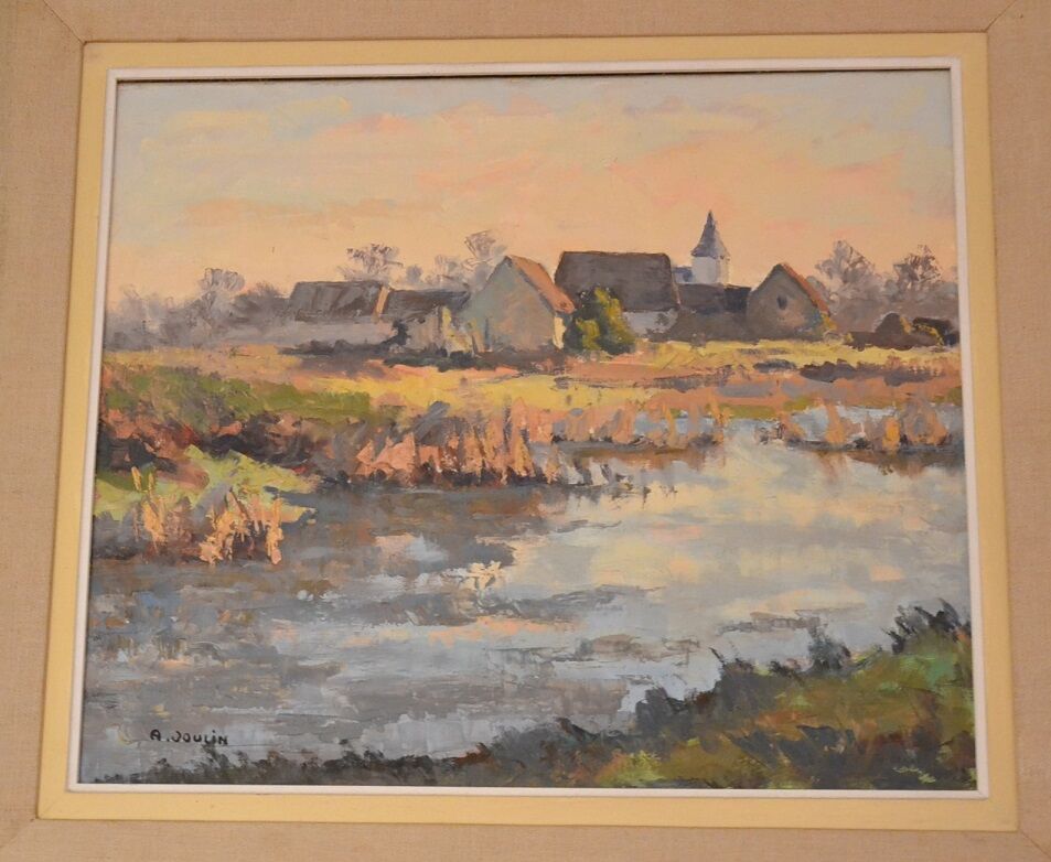 Painting by A Joulin