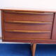 Teak sideboard of the 60s U-shaped base