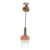 Raak glass and metal suspension 1970