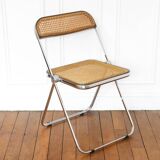 Folding chair - Plia - Castelli - Canework seat redone