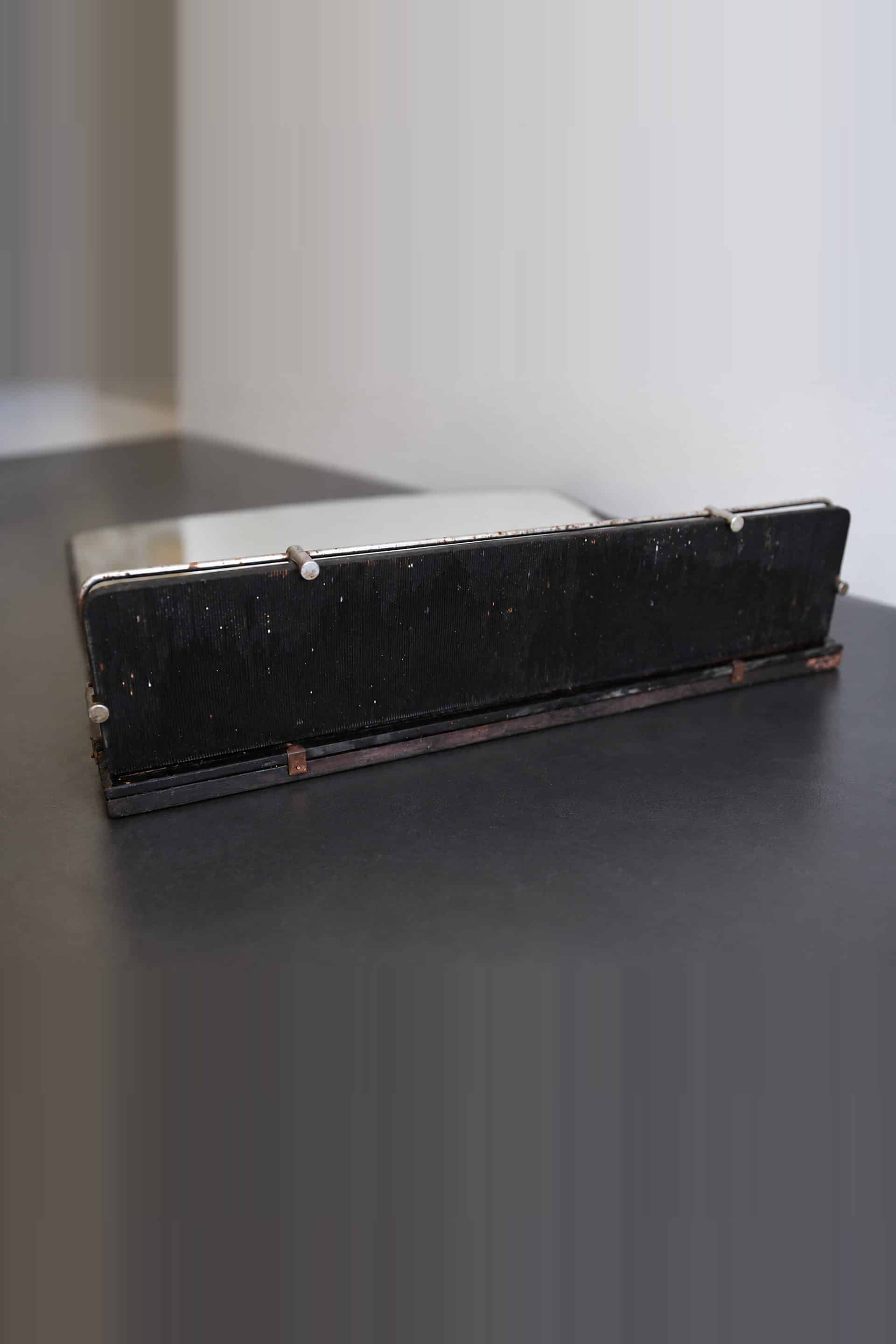 Miroir rétro de salle de bain, années 1930-40