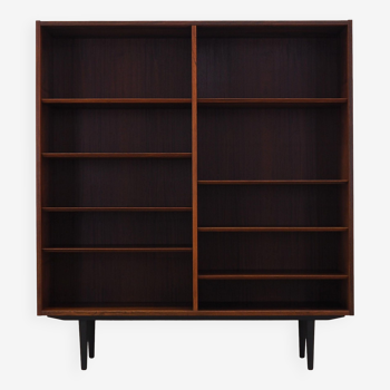 Rosewood bookcase, Danish design, 1970s, production: Hundevad