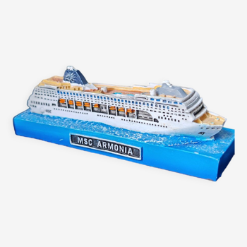 Model cruise ship MSC Armonia