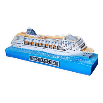 Model cruise ship MSC Armonia