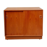 Mid century Danish media cabinet by Horsens Hjornebo