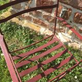 Ensemble de jardin en fer forgé