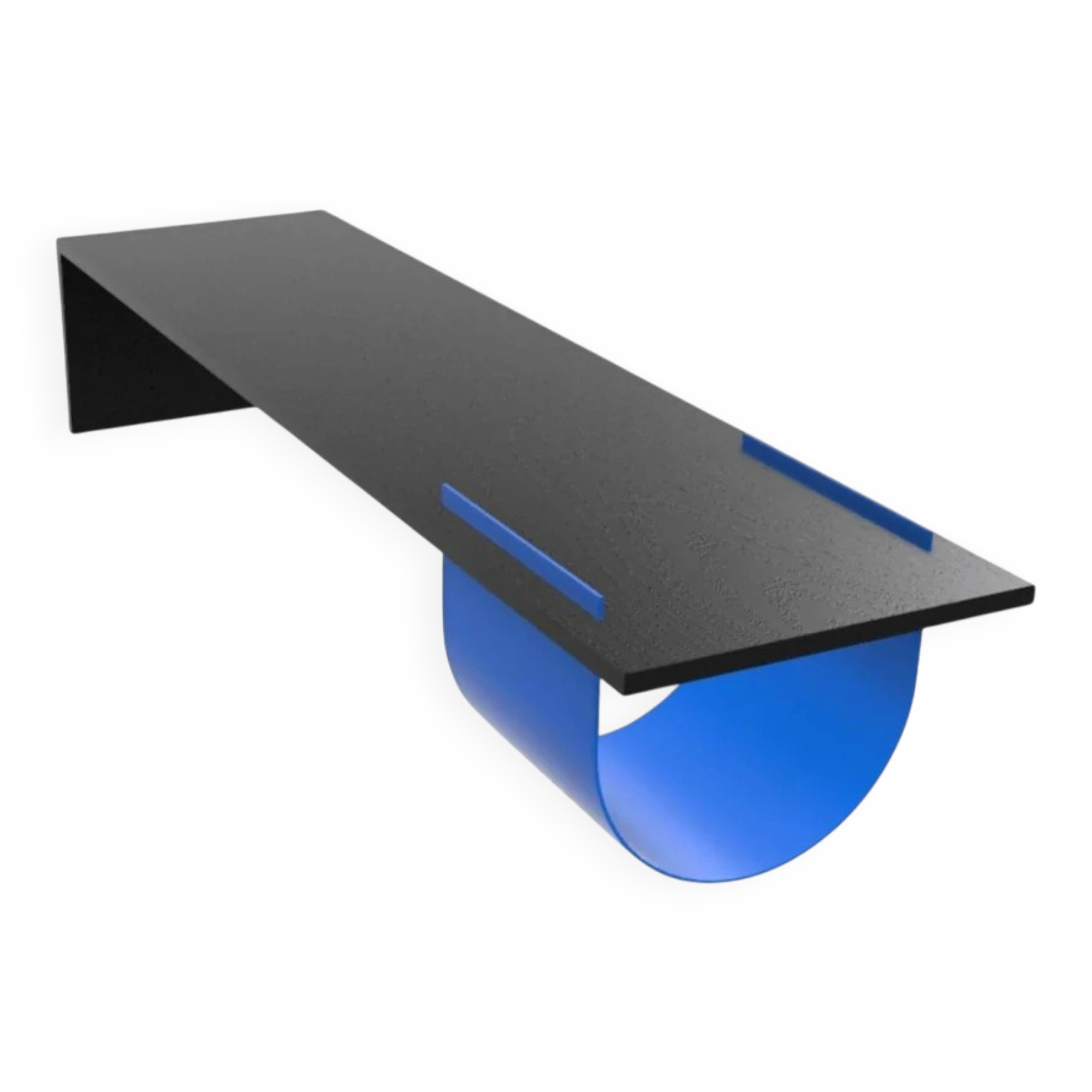 Babel One Babylon Blue Coffee Table - Brown Babel - Art Edition